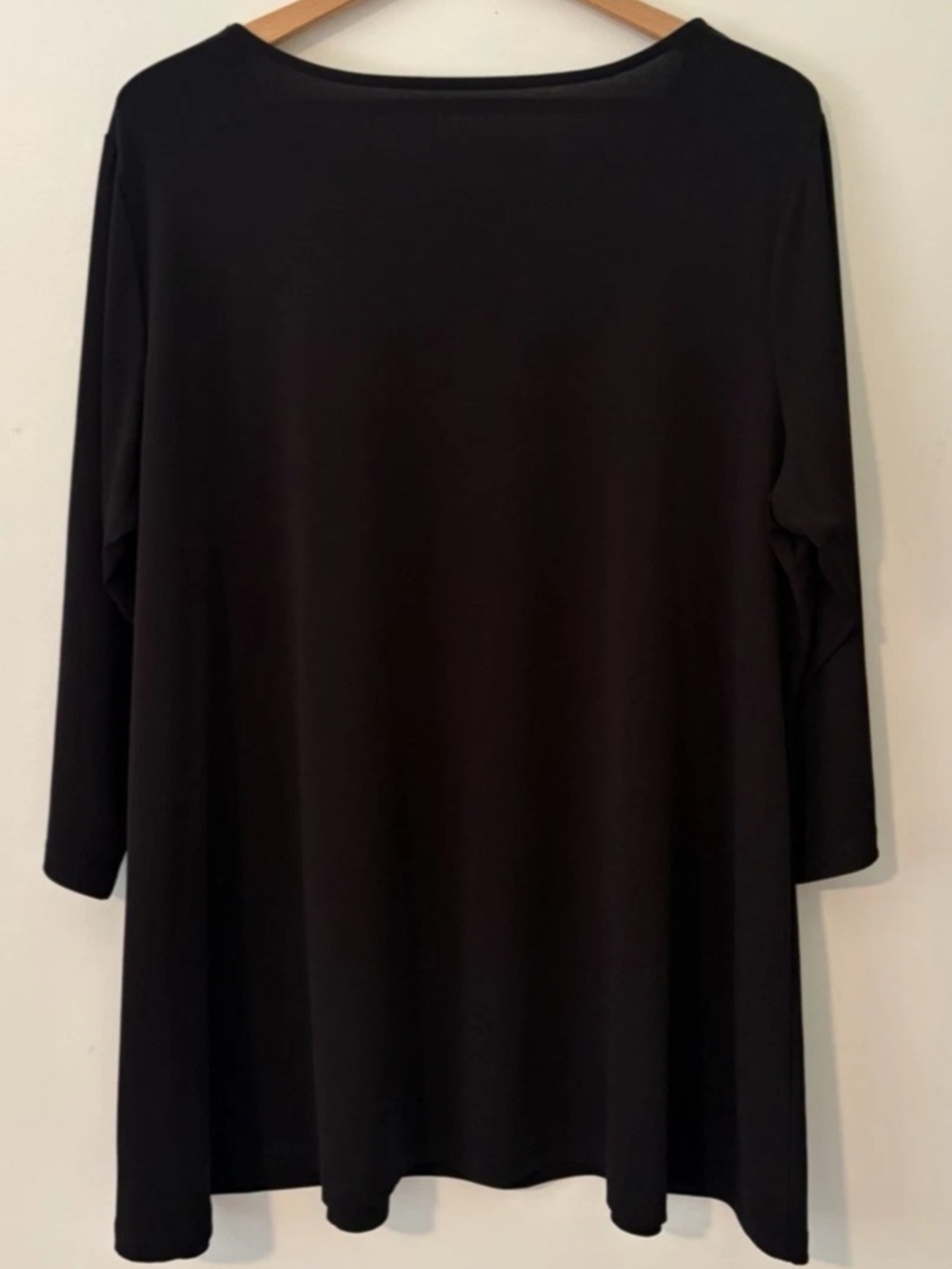 Susan Graver Modern Essentials Liquid Knit Top Size 2XP - Picture 4 of 11